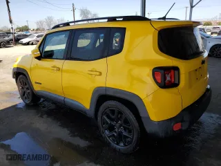 2017 Jeep Renegade Altitude with VIN ZACCJABB4HPF44134, listed as a Copart auction lot 52388105 with 133,235 mi miles and Salvage Title. Bid and sale history available at carsss.com. Image 2.