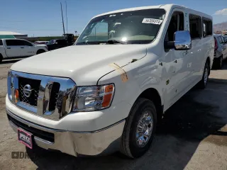 2020 Nissan NV S z VIN 5BZBF0AA3LN850081, wystawiony jako Copart lot #56308374 z przebiegiem Nie podano mil oraz Nie do naprawy • Non repairable. Historia ofert i sprzedaży dostępna na DreamBid. Obrazek 1.