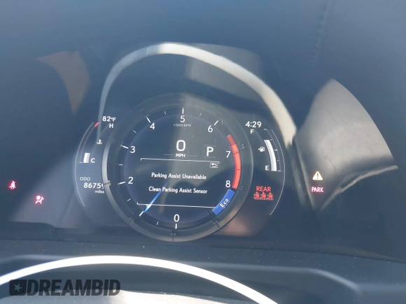 2021 Lexus ES 350 F Sport with VIN 58AGZ1B16MU103457, listed as a IAAI auction lot 42601533 with 86,759 mi miles and . Bid and sale history available at DreamBid. Image 7.