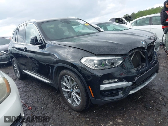 2019 BMW X3 sDrive30i with VIN 5UXTR7C50KLF29941, listed as a IAAI auction lot 41971158 with 181,477 mi miles and . Bid and sale history available at DreamBid. Image 1.