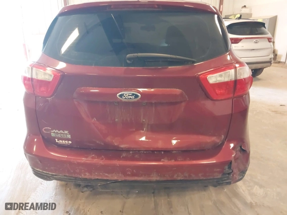 2015 Ford C-Max Energi SEL with VIN 1FADP5CU8FL101857, listed as a IAAI auction lot 41930615 with 148,579 mi miles. Bid and sale history available at carsss.com. Image 6.