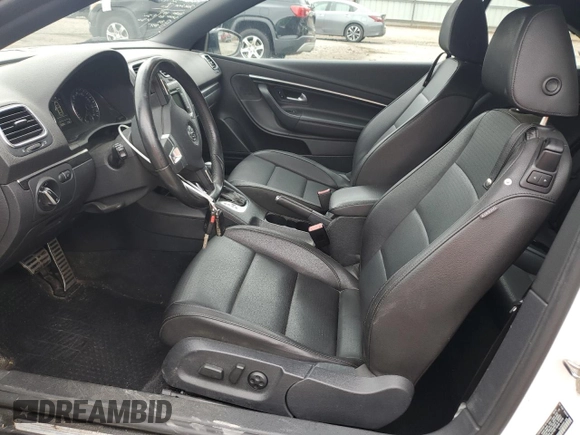 2013 Volkswagen Eos Komfort with VIN WVWBW8AH0DV003581, listed as a Copart auction lot 54498655 with 95,203 mi miles and Salvage Title. Bid and sale history available at DreamBid. Image 7.