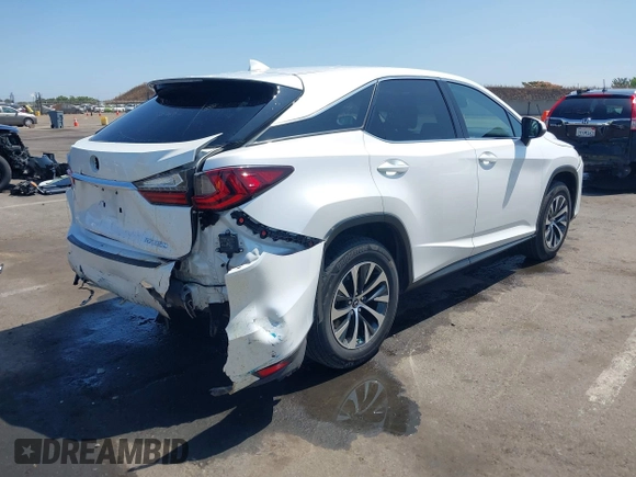 2021 Lexus RX 350 with VIN 2T2AZMDA6MC288439, listed as a IAAI auction lot 42514163 with 60,048 mi miles and . Bid and sale history available at DreamBid. Image 4.