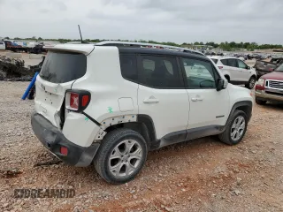 2018 Jeep Renegade Limited z VIN ZACCJBDB3JPH58380, wystawiony jako Copart lot #53603565 z przebiegiem 39 409 mil mil oraz Szkoda całkowita • Salvage title. Historia ofert i sprzedaży dostępna na DreamBid. Obrazek 3.