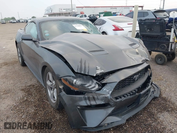 2018 Ford Mustang EcoBoost with VIN 1FA6P8TH3J5146392, listed as a IAAI auction lot 41780815 with 70,992 mi miles and . Bid and sale history available at carsss.com. Image 1.