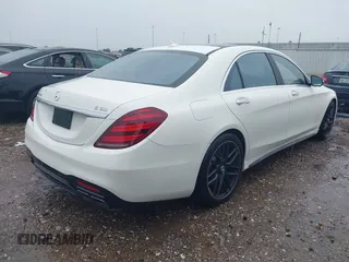 2019 Mercedes-Benz S 63 AMG with VIN WDDUG8JB6KA431294, listed as a IAAI auction lot 39937678 with 84,682 mi miles and . Bid and sale history available at DreamBid. Image 4.