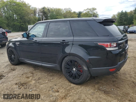 2016 Land Rover Range Rover Sport HSE with VIN SALWR2VF2GA551875, listed as a Copart auction lot 56170645 with 126,301 mi miles and Clean Title. Bid and sale history available at DreamBid. Image 2.