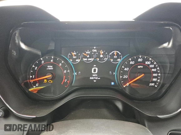 2017 Chevrolet Camaro 2SS with VIN 1G1FG1R77H0147500, listed as a Copart auction lot 59810715 with 68,712 mi miles and Clean title. Bid and sale history available at DreamBid. Image 9.