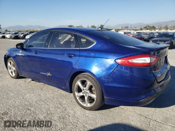 2013 Ford Fusion SE with VIN 3FA6P0HR1DR124704, listed as a Copart auction lot 46500985 with 140,483 mi miles and Salvage Title. Bid and sale history available at DreamBid. Image 2.