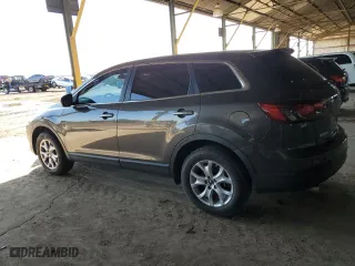 2015 Mazda CX-9 Touring with VIN JM3TB2CA3F0459174, listed as a Copart auction lot 48595725 with 102,366 mi miles and Salvage Title. Bid and sale history available at carsss.com. Image 2.