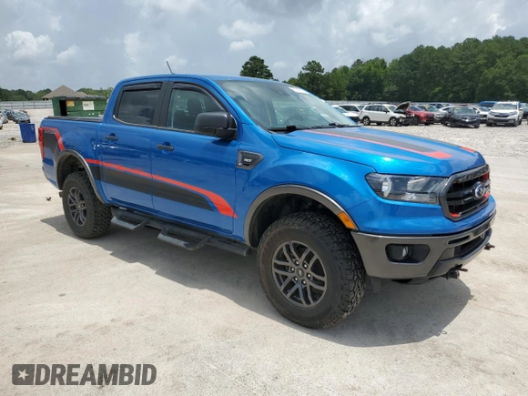 2021 Ford Ranger XL z VIN 1FTER4FHXMLD75642, wystawiony jako Copart lot #63082315 z przebiegiem 19 850 mil mil oraz Szkoda całkowita • Salvage title. Historia ofert i sprzedaży dostępna na DreamBid. Obrazek 4.