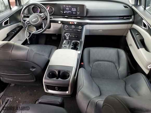 2022 Kia Carnival LXS with VIN KNDNB4H33N6168578, listed as a Copart auction lot 74183674 with 57,743 mi miles and Non Repairable. Bid and sale history available at carsss.com. Image 8.