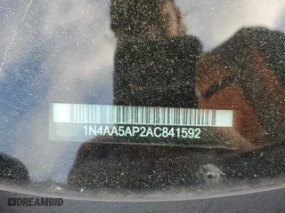 2010 Nissan Maxima 3.5 SV with VIN 1N4AA5AP2AC841592, listed as a Copart auction lot 51620675 with 143,906 mi miles and Salvage Title. Bid and sale history available at carsss.com. Image 14.