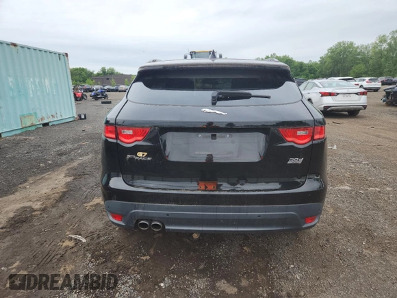 2017 Jaguar F-Pace 20d Premium with VIN SADCJ2BN6HA090098, listed as a Copart auction lot 62694045 with 104,480 mi miles and Clean title. Bid and sale history available at DreamBid. Image 6.