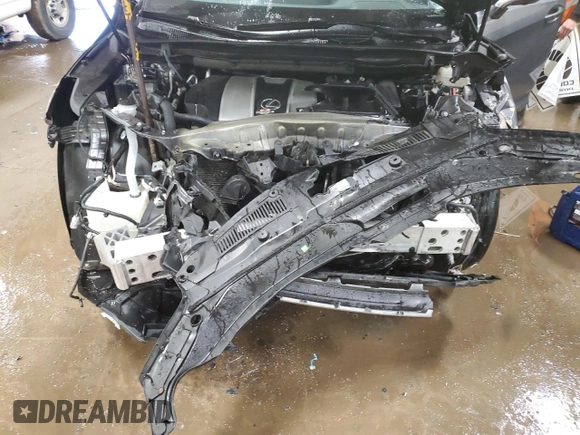 2022 Lexus RX 350 with VIN 2T2HZMDA8NC309467, listed as a Copart auction lot 49897385 with 36,795 mi miles and Salvage Title. Bid and sale history available at DreamBid. Image 11.