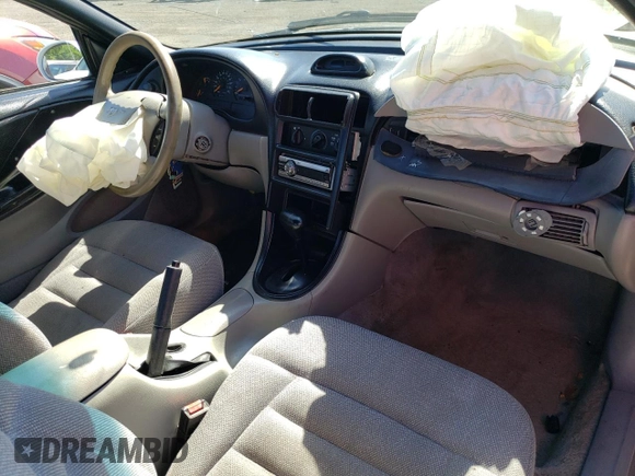 1996 Ford Mustang with VIN 1FALP4045TF220891, listed as a Copart auction lot 60832954 with 194,257 mi miles and Salvage Title. Bid and sale history available at carsss.com. Image 8.