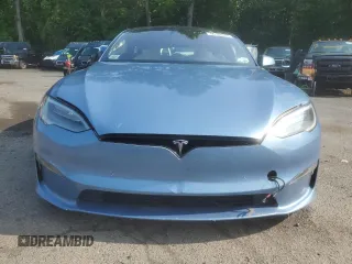 2021 Tesla Model S Long Range with VIN 5YJSA1E58MF440345, listed as a Copart auction lot 60188245 with Not provided miles and Salvage title. Bid and sale history available at DreamBid. Image 5.