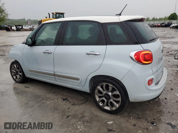 2014 FIAT 500L Lounge z VIN ZFBCFACH4EZ007705, wystawiony jako Copart lot #54527805 z przebiegiem 176 387 mil mil oraz Szkoda całkowita • Salvage title. Historia ofert i sprzedaży dostępna na DreamBid. Obrazek 2.