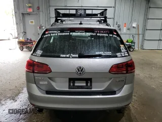 2017 Volkswagen Golf SportWagen S with VIN 3VWU17AU2HM539038, listed as a Copart auction lot 71954684 with 124,944 mi miles and Salvage Title. Bid and sale history available at carsss.com. Image 6.