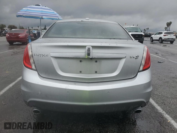 2012 Lincoln MKS with VIN 1LNHL9DR5CG804793, listed as a Copart auction lot 48966795 with 111,097 mi miles and Clean Title. Bid and sale history available at DreamBid. Image 6.