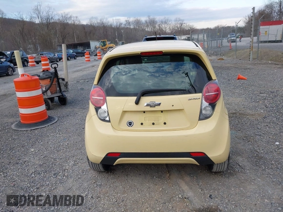 2014 Chevrolet Spark LT with VIN KL8CD6S99EC431211, listed as a IAAI auction lot 41901679 with 136,463 mi miles. Bid and sale history available at carsss.com. Image 16.