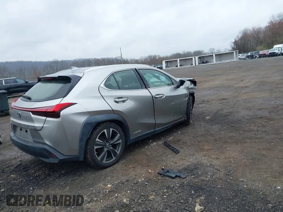 2019 Lexus UX 250h z VIN JTHU9JBH9K2008345, wystawiony jako IAAI lot #42019642 z przebiegiem Nie podano mil oraz . Historia ofert i sprzedaży dostępna na DreamBid. Obrazek 4.