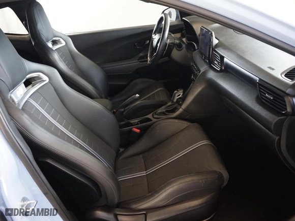 2021 Hyundai Veloster N with VIN KMHT36AH6MU009517, listed as a Copart auction lot 80048374 with 19,149 mi miles and Salvage Title. Bid and sale history available at carsss.com. Image 5.