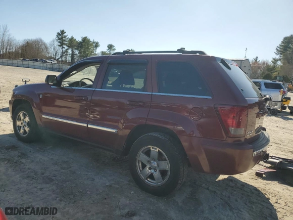 2007 Jeep Grand Cherokee Limited with VIN 1J8HR58P87C562401, listed as a Copart auction lot 51242755 with 172,142 mi miles and Clean Title. Bid and sale history available at carsss.com. Image 2.