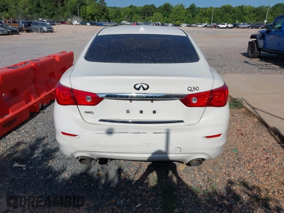 2017 Infiniti Q50 Premium with VIN JN1EV7AR5HM839081, listed as a IAAI auction lot 42663515 with 73,870 mi miles and . Bid and sale history available at DreamBid. Image 16.