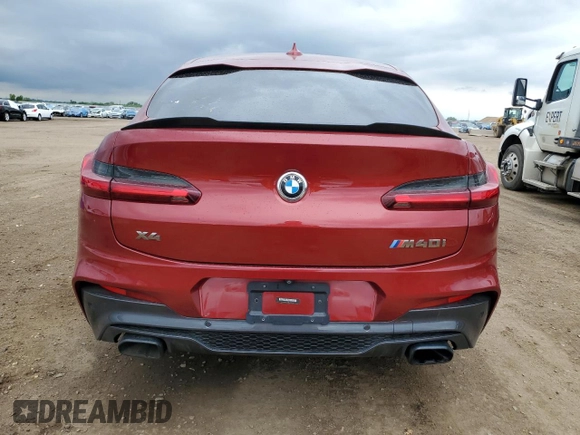 2019 BMW X4 M40i with VIN 5UXUJ5C55KLA93345, listed as a Copart auction lot 61192795 with 102,244 mi miles and Clean title. Bid and sale history available at DreamBid. Image 6.