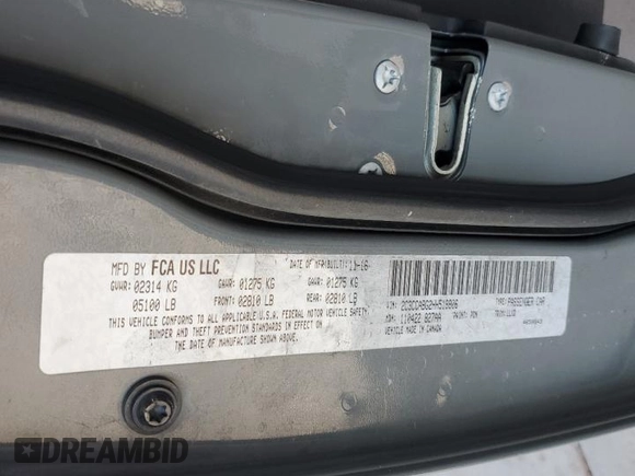 2017 Chrysler 300 S with VIN 2C3CCABG2HH518806, listed as a Copart auction lot 53569745 with 118,076 mi miles and Salvage Title. Bid and sale history available at DreamBid. Image 14.