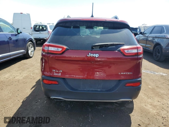 2017 Jeep Cherokee Limited с VIN 1C4PJMDS4HW557159, выставлен на аукционе Copart как лот 53480135 с пробегом 116 452 миль миль и Списание • Salvage title. История ставок и продаж доступна на DreamBid. Изображение 6.