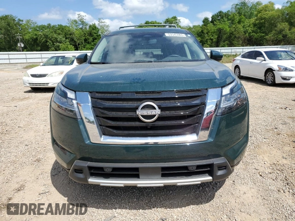 2024 Nissan Pathfinder SL z VIN 5N1DR3CC1RC259568, wystawiony jako Copart lot #53545965 z przebiegiem 10 585 mil mil oraz Szkoda całkowita • Salvage title. Historia ofert i sprzedaży dostępna na DreamBid. Obrazek 5.