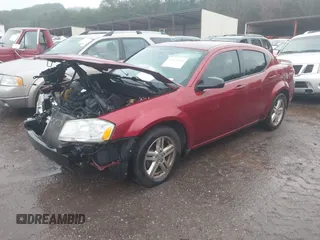 2014 Dodge Avenger SE with VIN 1C3CDZAG3EN218899, listed as a IAAI auction lot 41569599 with 158,474 mi miles. Bid and sale history available at carsss.com. Image 2.