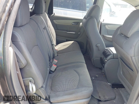 2015 Chevrolet Traverse LS z VIN 1GNKRFED1FJ152781, wystawiony jako IAAI lot #42279336 z przebiegiem 131 491 mil mil oraz . Historia ofert i sprzedaży dostępna na DreamBid. Obrazek 8.