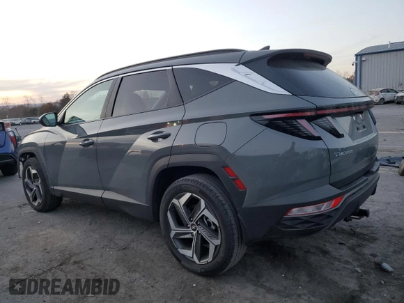 2024 Hyundai Tucson SEL with VIN 5NMJFCDE5RH334967, listed as a Copart auction lot 77625654 with 9,051 mi miles and Salvage Title. Bid and sale history available at carsss.com. Image 2.