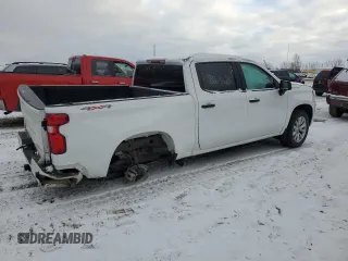 2024 Chevrolet Silverado 1500 Custom with VIN 1GCPDBEK4RZ339121, listed as a Copart auction lot 86582474 with Not Provided miles and Salvage Title. Bid and sale history available at DreamBid. Image 3.