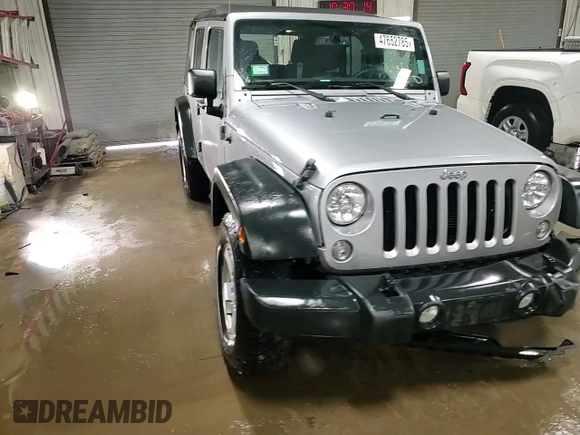 2014 Jeep Wrangler Unlimited Sport with VIN 1C4BJWDG9EL140263, listed as a Copart auction lot 47652785 with 39,493 mi miles and Salvage Title. Bid and sale history available at DreamBid. Image 13.
