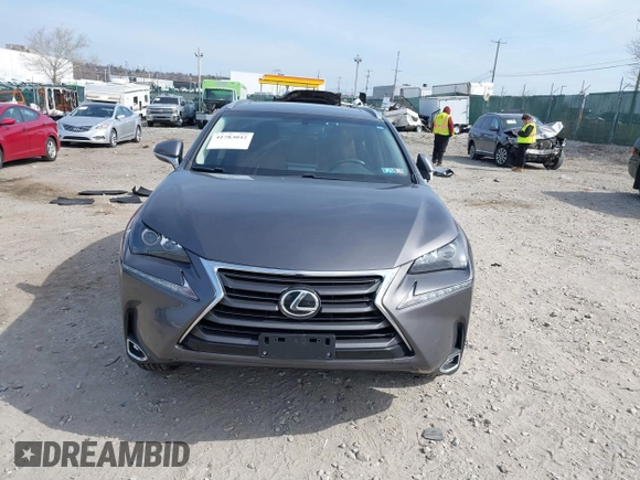 2017 Lexus NX with VIN JTJBARBZ7H2102253, listed as a IAAI auction lot 41783042 with 97,018 mi miles. Bid and sale history available at carsss.com. Image 12.