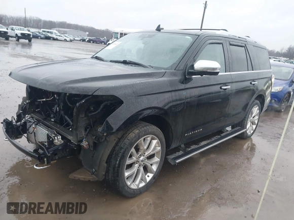 2018 Ford Expedition Platinum with VIN 1FMJU1MT2JEA16459, listed as a IAAI auction lot 40856863 with 125,434 mi miles. Bid and sale history available at carsss.com. Image 17.