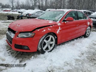2009 Audi A4 3.2L Prestige with VIN WAUMK78K89N010993, listed as a Copart auction lot 44842995 with 60,306 mi miles and Salvage Title. Bid and sale history available at carsss.com. Image 1.