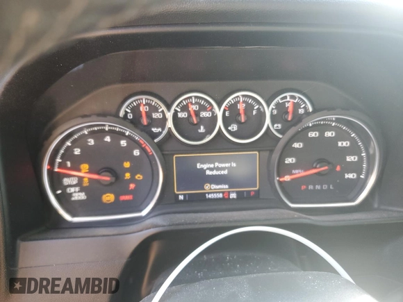2020 Chevrolet Silverado 1500 LT with VIN 3GCUYDED1LG421190, listed as a Copart auction lot 46232835 with 145,558 mi miles and Salvage Title. Bid and sale history available at DreamBid. Image 9.