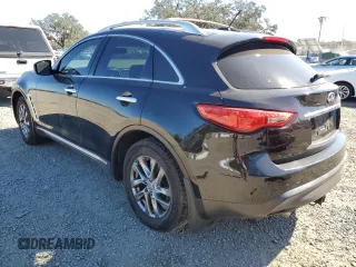2010 Infiniti FX with VIN JN8AS1MU6AM801001, listed as a Copart auction lot 84213264 with 135,296 mi miles and Clean Title. Bid and sale history available at DreamBid. Image 2.
