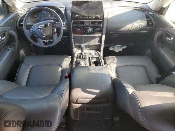 2023 Nissan Armada SV with VIN JN8AY2AC4P9182023, listed as a Copart auction lot 78802724 with 29,440 mi miles and Non Repairable. Bid and sale history available at carsss.com. Image 8.