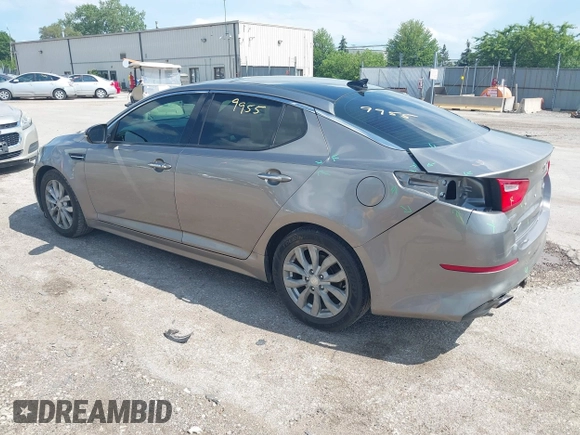 2015 Kia Optima EX with VIN 5XXGN4A71FG426337, listed as a IAAI auction lot 42589955 with 119,473 mi miles and . Bid and sale history available at DreamBid. Image 3.