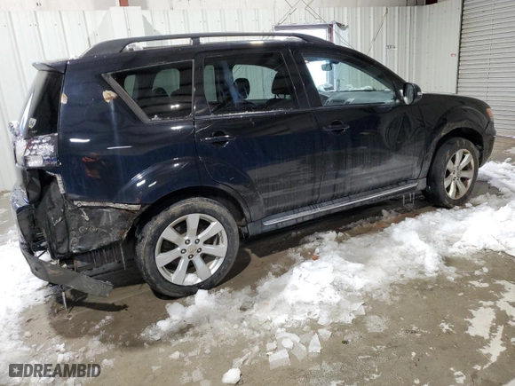 2010 Mitsubishi Outlander XLS with VIN JA4JT4AX0AZ003566, listed as a Copart auction lot 41385025 with 149,765 mi miles and Salvage Title. Bid and sale history available at carsss.com. Image 3.