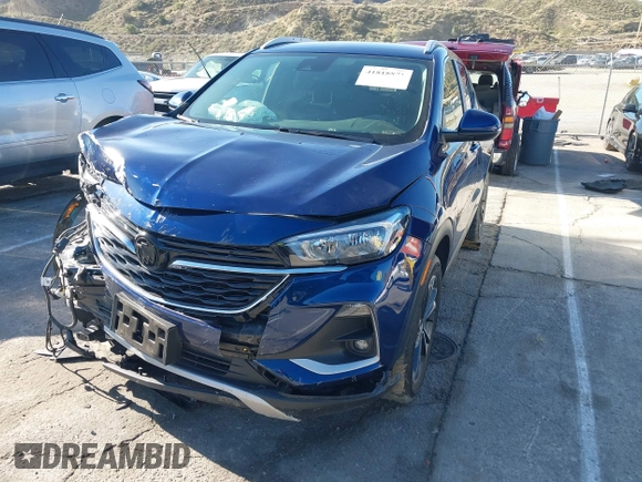 2023 Buick Encore GX Select with VIN KL4MMDS26PB126674, listed as a IAAI auction lot 41818871 with 25,001 mi miles and . Bid and sale history available at DreamBid. Image 18.