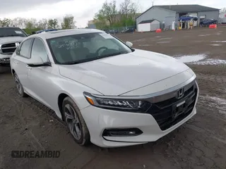 2018 Honda Accord EX-L z VIN 1HGCV1F53JA047317, wystawiony jako IAAI lot #42186718 z przebiegiem 64 412 mil mil oraz . Historia ofert i sprzedaży dostępna na DreamBid. Obrazek 1.