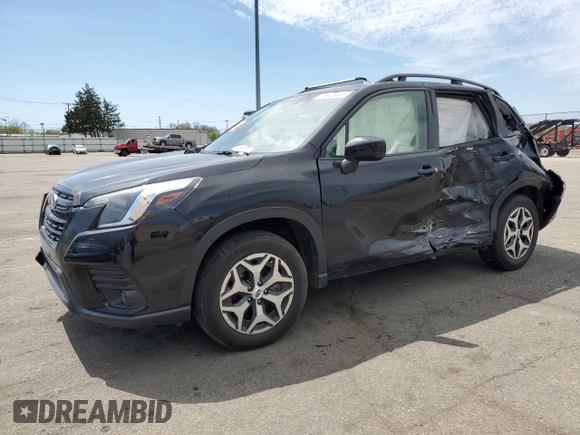 2023 Subaru Forester Premium with VIN JF2SKAEC7PH475525, listed as a Copart auction lot 53309435 with 31,514 mi miles and Salvage title. Bid and sale history available at DreamBid. Image 1.