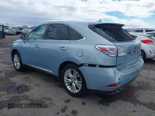 2010 Lexus RX 450h with VIN JTJZB1BA1A2401721, listed as a IAAI auction lot 41732065 with 119,697 mi miles and . Bid and sale history available at DreamBid. Image 3.